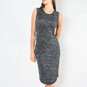 Aritzia Wilfred Free Bruni Sleveless Bodycon Midi Dress Size XXS Stretchy Jersey